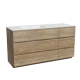 Storke Edge badkamermeubel met Mata Wastafel