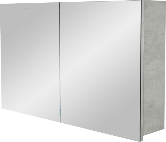 Storke Beta spiegelkast 100 x 60 cm beton zilvergrijs