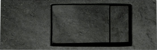 Balmani Mood Handwaschbecken: Granit, poliert, 65 x 20 cm