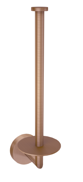Blaufoss Harmony Reserve-WC-Rollen-Halter, Brushed Rosegold