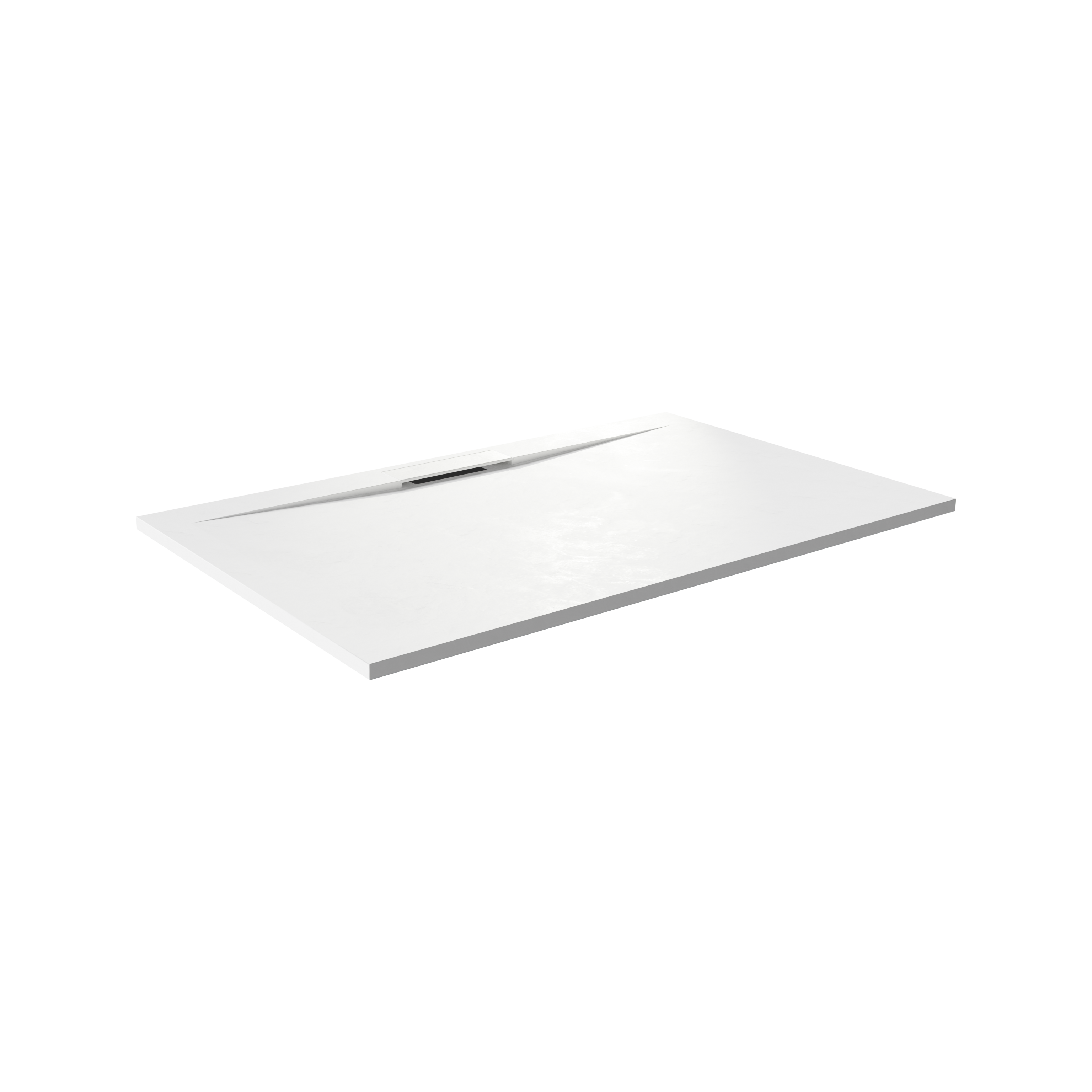 Balmani Dolce douchebak 140 x 90 cm Solid Surface mat wit