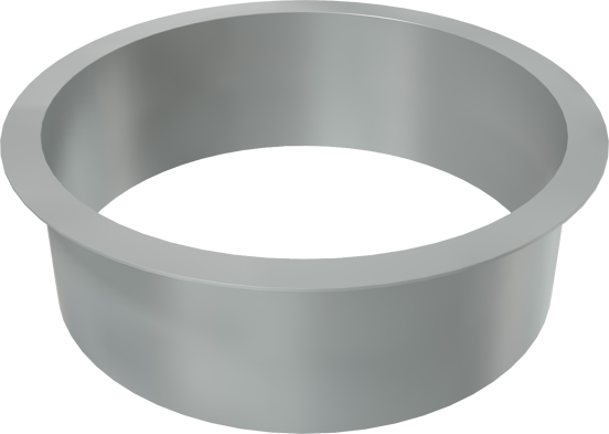 Santeg afwerkring grijs Ø133mm