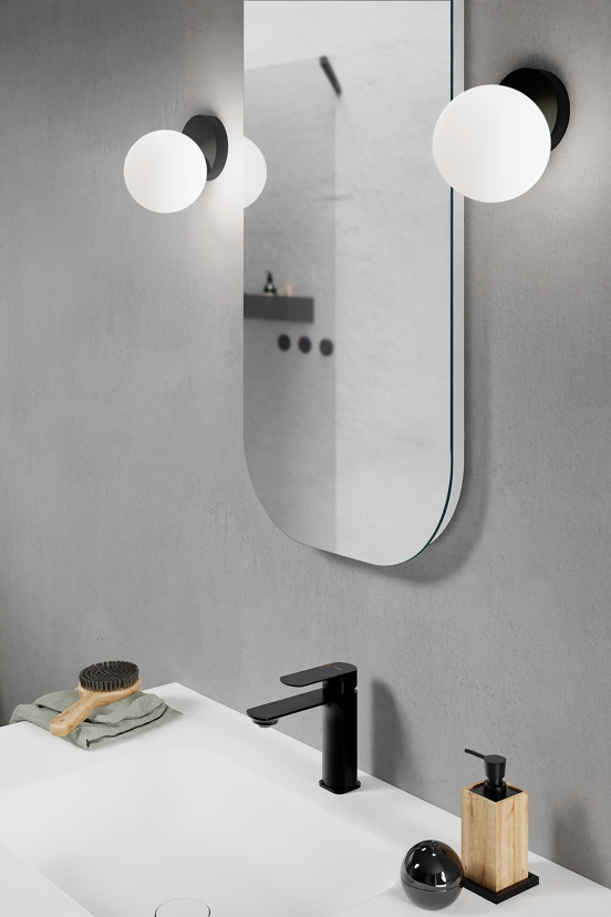 Balmani Orbis LED verlichting 12 cm zwart