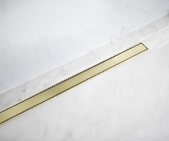 Mydrain douchegoot 80 cm Brushed Champagne Gold