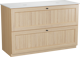Balmani Lemon meuble salle de bains avec tablette pour vasques Facetta