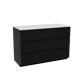 Storke Edge meuble salle de bains avec tablette pour vasques Tavola