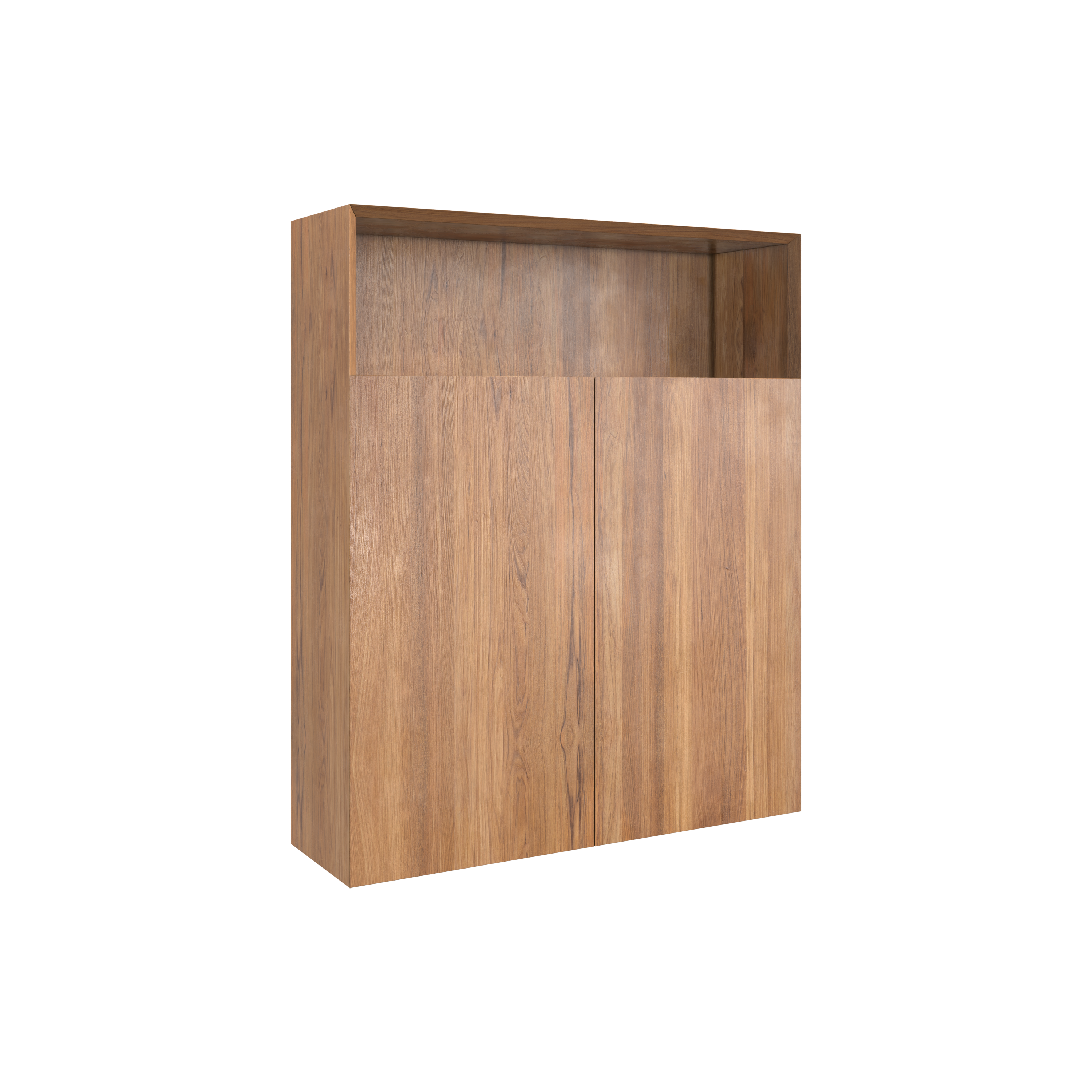 Balmani Idra zwevende badkamerkast teakhout 100 x 30 x 120 cm