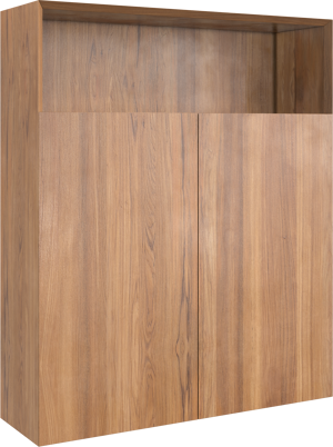 Balmani Idra zwevende badkamerkast teak 100 x 30 x 120 cm