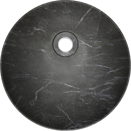 Balmani Fato waskom Pietra Grey marmer rond Ø 37,5 cm