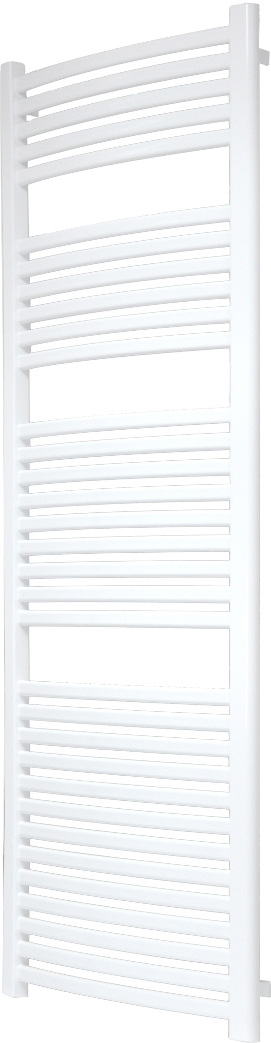 Vipera Kanza Rx enkele handdoekradiator 60 x 180 cm centrale verwarming hoogglans wit zijaansluiting 926W