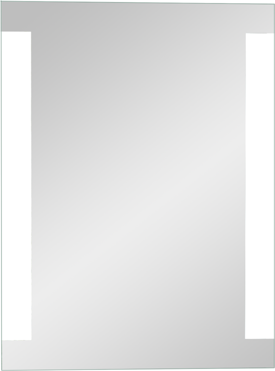 Linie Lunar miroir rectangulaire lumineux 60 x 80 cm