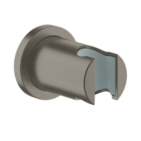 Grohe Rainshower Round Brausehalter: Brushed Hard Graphite