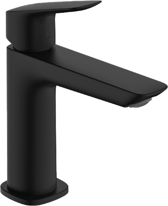 Hansgrohe Logis 900 robinet de lavabo bas noir mat