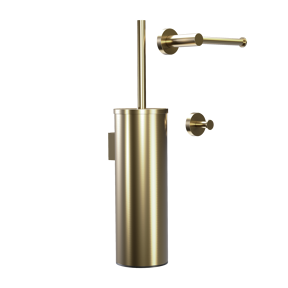 Blaufoss Harmony set accessoires de toilette Brushed Champagne Gold