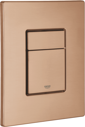 Grohe Skate Cosmopolitan duwplaat Brushed Warm Sunset voor Rapid SL inbouwreservoir