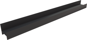 Blaufoss Tilli wandplank mat zwart 82x8cm