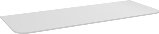 Storke Tavola Soft enkel of dubbel tablet mat witte solid surface 120 x 46 cm