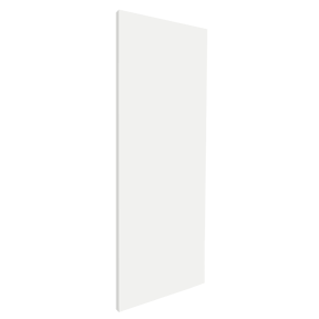 Luca Varess Silk Duschrückwand: 90 x 220 cm, Acryl, Weiß matt