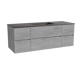 Storke Edge badkamermeubel met Scuro wastafel