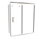 Balmani Senses Design jeu de profil d'angle