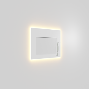 Luca Varess LED luminaire pour armoire de toilette 100 x 75 cm