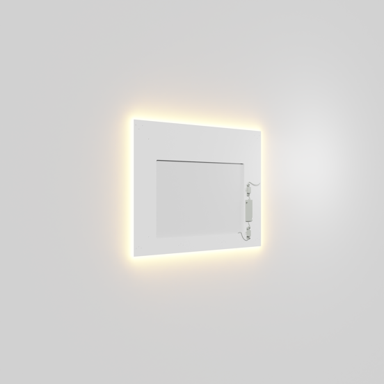 Luca Varess LED luminaire pour armoire de toilette 100 x 75 cm
