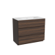 Storke Edge badkamermeubel met Mata Wastafel