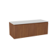 Balmani Sfera badkamermeubel met Stretto wastafelblad voor waskom(men)