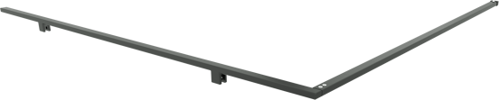 Balmani BMSS Crest stabilisatiestang links 112x102cm mat zwart