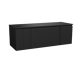 Storke Ribs meuble salle de bains avec tablette pour vasques Panton
