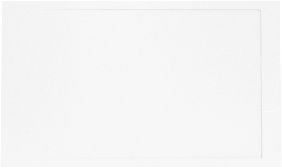 Balmani Indus douchebak 150 x 90 cm composietmarmer mat wit leisteenstructuur