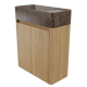 Balmani Fara meuble WC avec lavabo Fara
