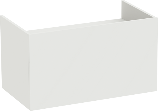 Balmani Cubo zwevende wastafelonderkast 94 x 53 cm mat wit 2 lades