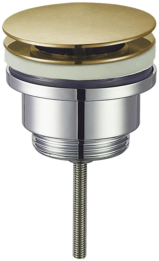 Blaufoss Pavilion robinet de lavabo encastré Brushed Gold incl élément intégré