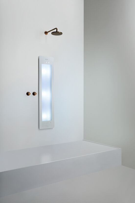 Sunshower Plus M Infrarood en UV Inbouw white