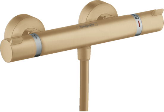 Hansgrohe Ecostat Comfort Thermostat-Armatur Duscharmatur Brushed Bronze