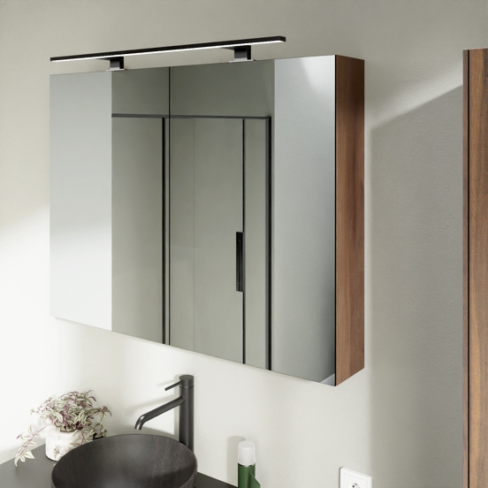 Luca Varess Cubico LED verlichting 80 cm zwart, 6000K
