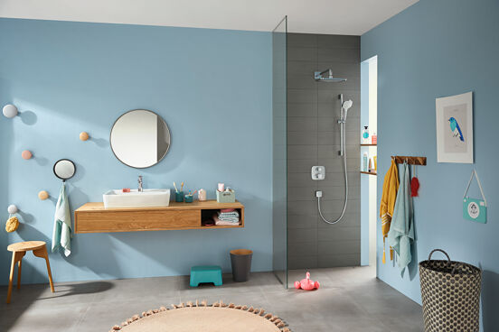 Hansgrohe Talis E110 Niedrige Waschtischarmatur Chrom glänzend