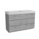 Storke Edge badkamermeubel met Mata High Wastafel