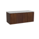 Storke Ribs badkamermeubel met Tavola wastafelblad voor waskom(men)