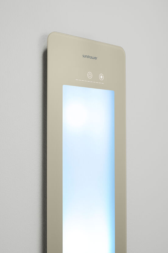 Sunshower Plus L Infrarood en UV Inbouw sand white