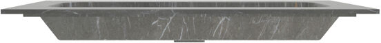 Balmani Tablo Arcato Einzelwaschtisch, Pietra grau Mamor, 120 x 55 cm