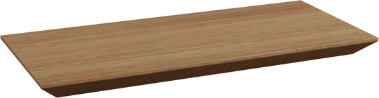 Balmani Mitra étagère murale teck 40 x 18 x 3 cm