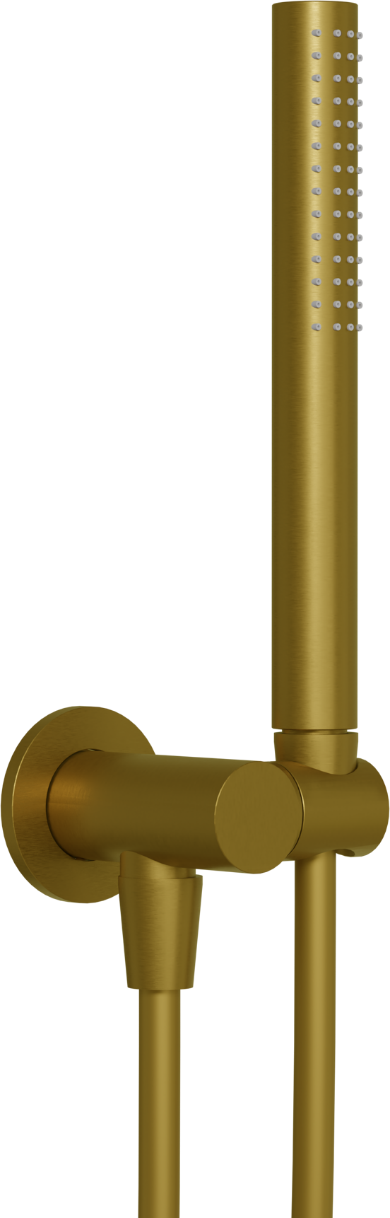Blaufoss Smartbox Softline inbouw regendoucheset thermostatische kraan brushed gold