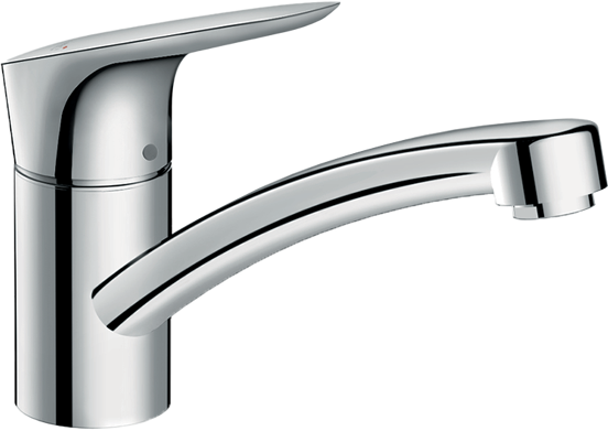 Hansgrohe Logis M31 keukenkraan glanzend chroom