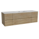 Storke Edge badkamermeubel met Diva wastafel