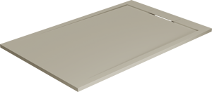 Balmani Andes receveur de douche 140 x 90 cm top solid soie grise