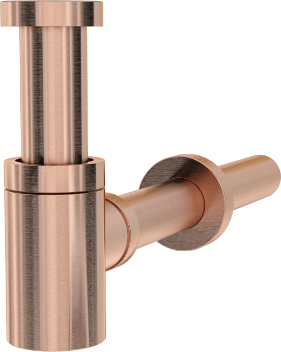 Santeg Styledrain MINI-X afvoer voor handenwasser 32mm Brushed RoseGold