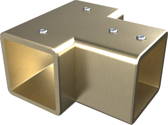 Balmani Modular T-steun Brushed Champagne Gold