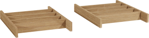 Balmani Legno ladeverdeler verweerde eik 90cm